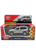 Модель мет Toyota Prado 12см инерц серебр в кор Технопарк