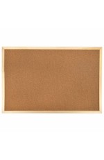 Доска пробковая 60*90см деревянная рамка 236860 Brauberg
