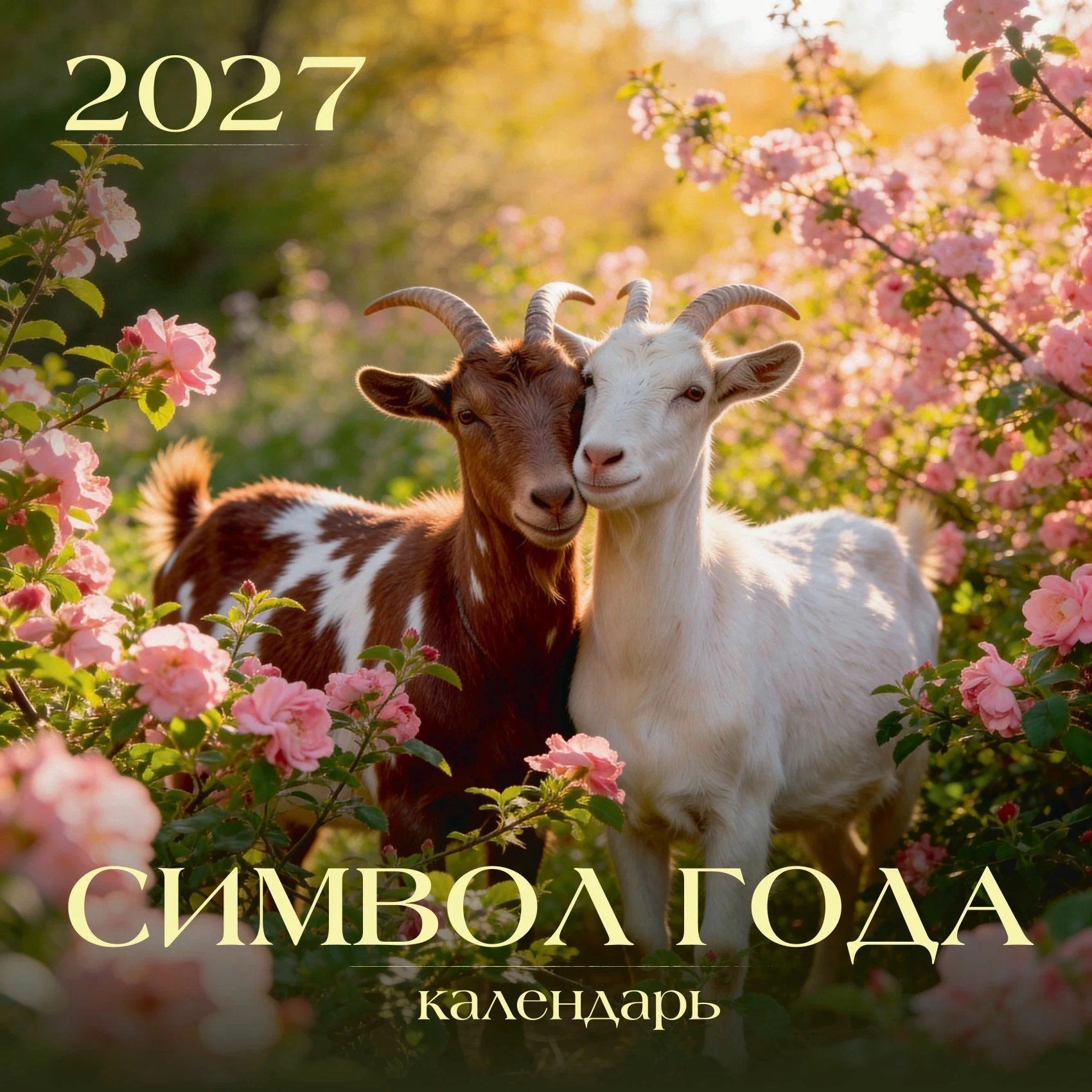 Календарь 2027 настенный на скрепке 26001 Символ года