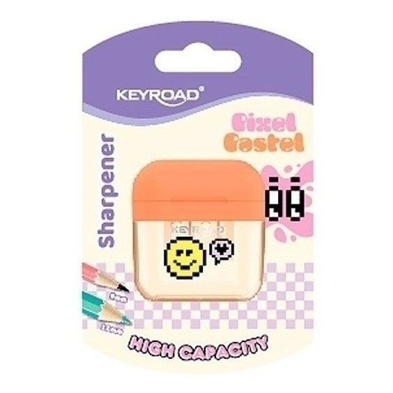 Точилка 2 отверстия с контейнером Pixel Pastel 973448 Keyroad