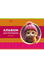 Альбом д/рис А4 40л ЛапУшки в шапочках 40А4В Хатбер