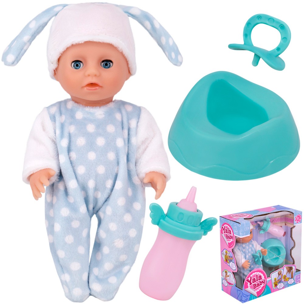 Пупс с асесс в кор 0948304 Yale Baby