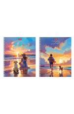 Тетрадь 80л лин спир софт-тач В хорошей компании 80т5лв2 Хатбер