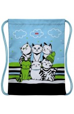 Мешок д/обуви 1 отделение Полосатая компания 078657 Хатбер