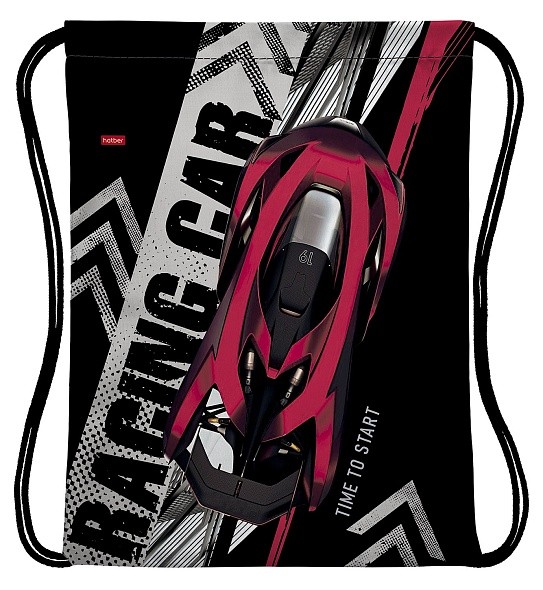 Мешок д/обуви 1 отделение Гоночный автомобиль 078667 Хатбер