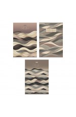 Тетрадь А4 96л лин Кофейный муар 96Т4лтВ2 Хатбер