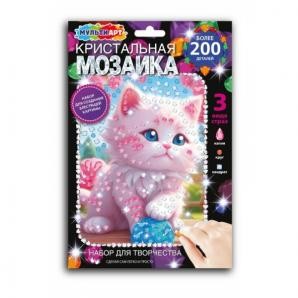 Мозаика кристал Котик CRYST-114755 Мульти Арт