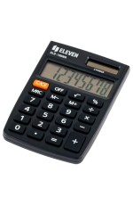 Калькулятор карманный 8-разрядов черный SLD-100NR Eleven