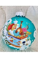 Шар стекло 80мм Емеля на печи в упак КУ-80-244033