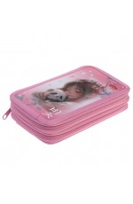 Пенал 2 отделения Нежные моменты 47095 Хатбер