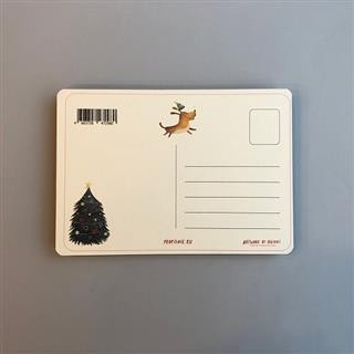 Открытка НГ Новогодняя девочка