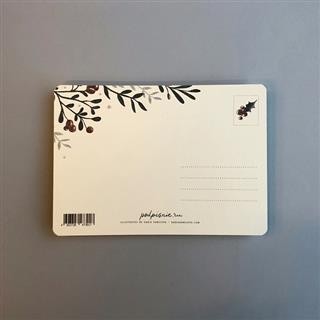 Открытка НГ Скворечник