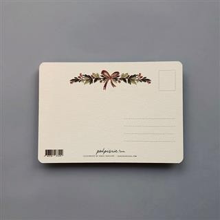 Открытка НГ Танцующие олени