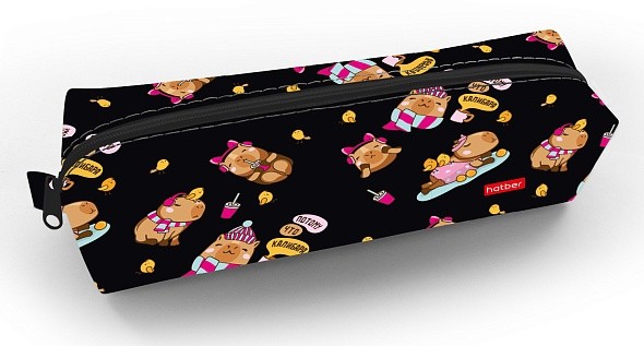 Пенал-косметичка Потому что Капибара 61132 Хатбер