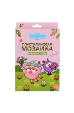 Набор пластилиновая мозаика Смешарики Времена года 36С 2460-08 Луч