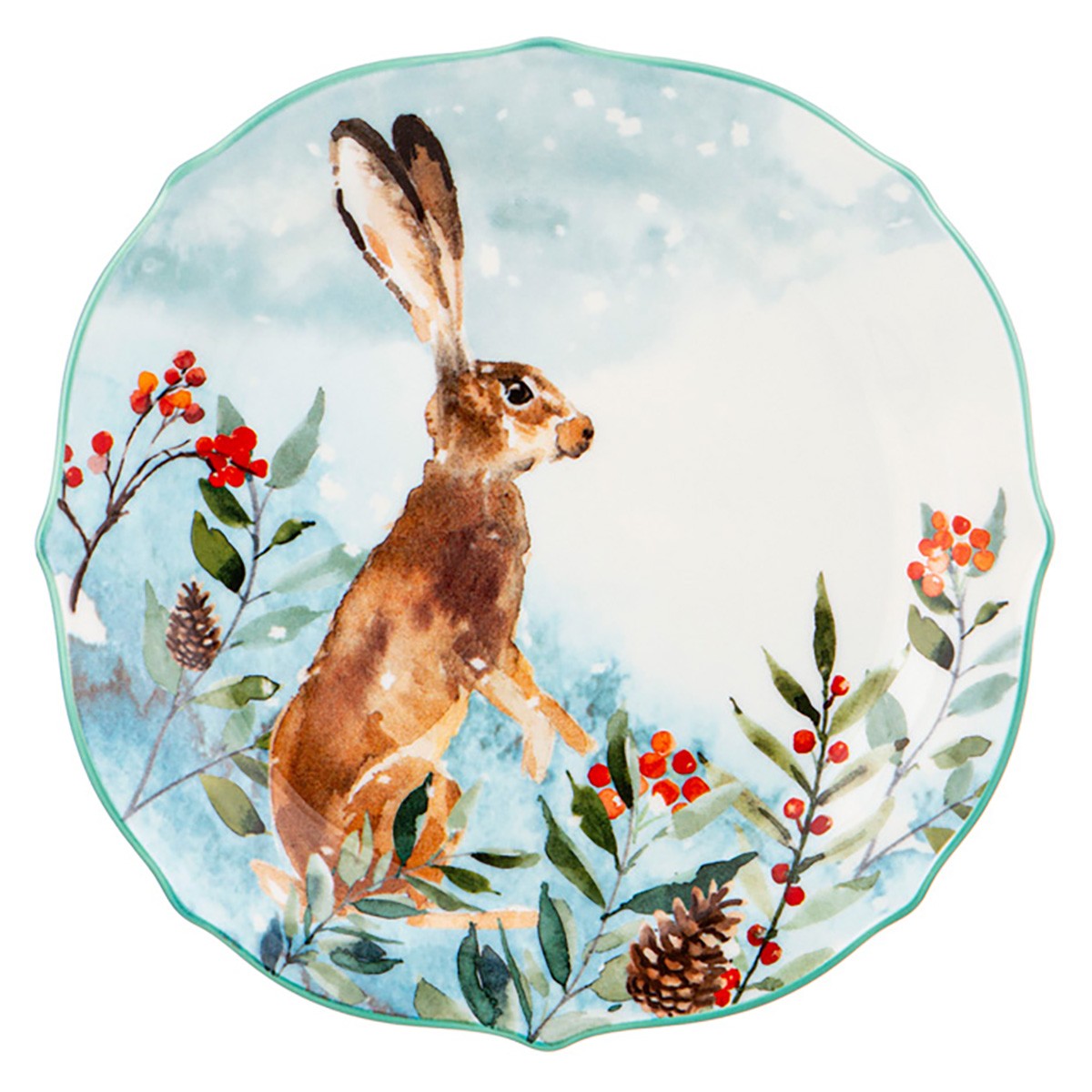 Тарелка закусочная Заяц Лесная сказка 20 5см 409-158 Lefard