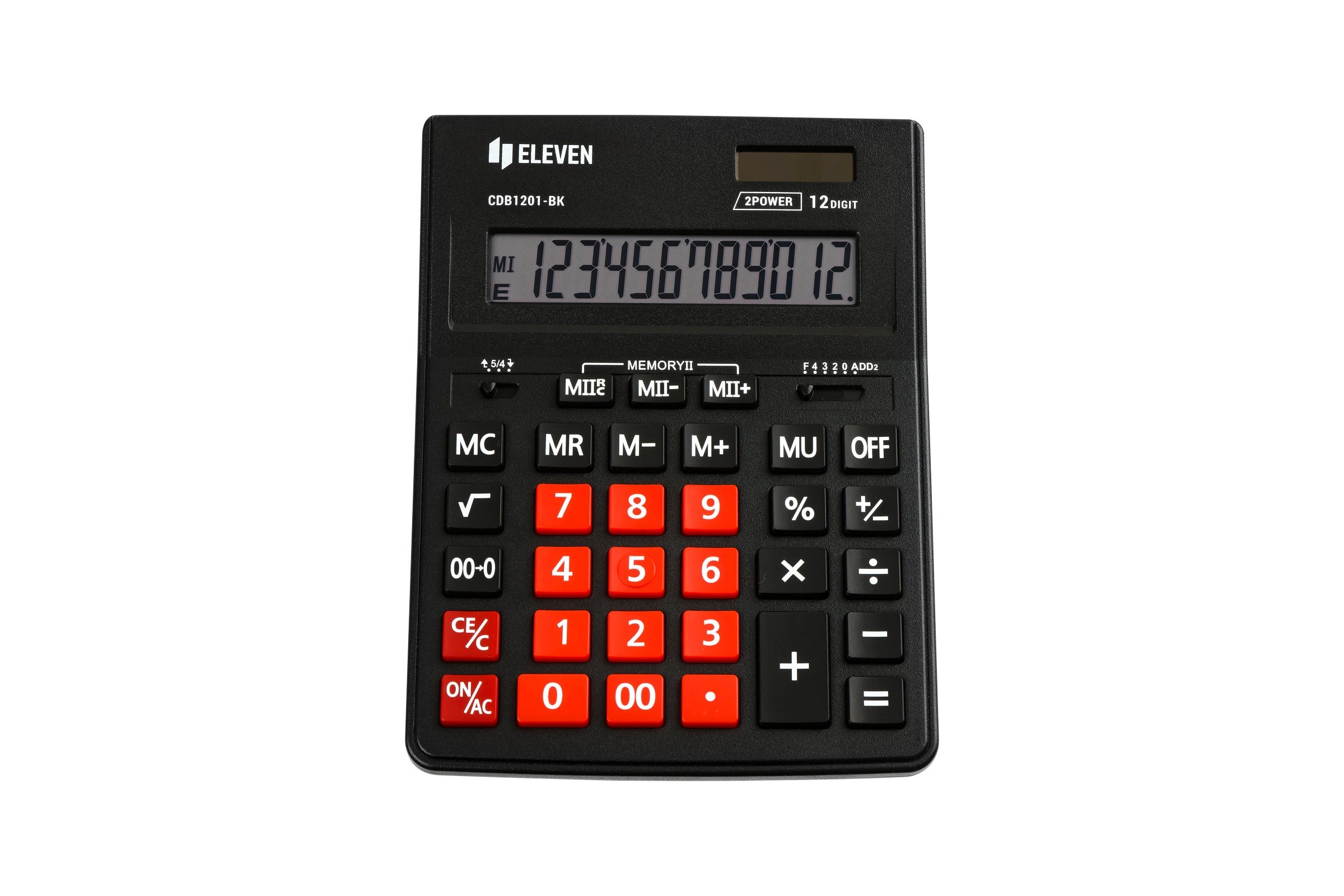 Калькулятор настольный 12 разрядов черный Business CDB1201-BK Eleven