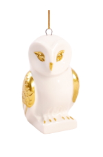 Новогоднее украшение подвесное Сова из фарфора 94947 Феникс-Презент
