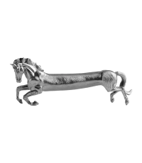 Порт-куто "Лошадь" никелированная, подарок на Новый год КМ2706ПД01