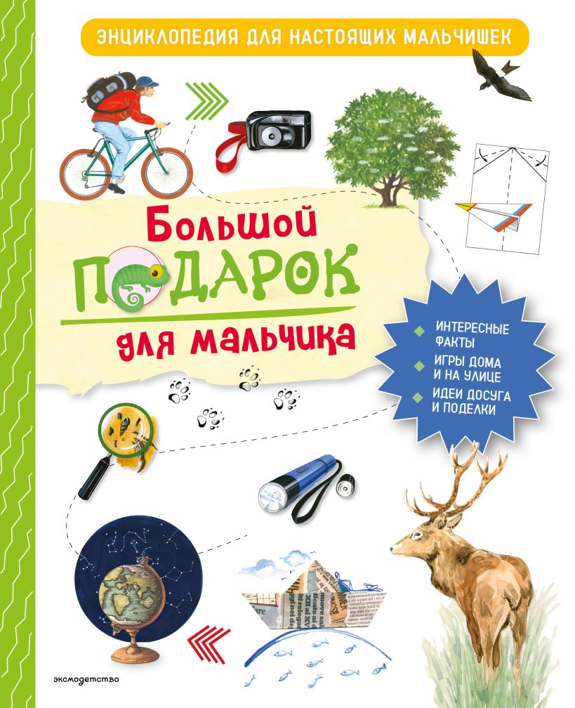 Занонцелли Большой подарок для мальчика. Энциклопедия для настоящих мальчишек