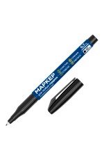 Маркер перманентный 0,7мм черный Строительный OHP-70 152658 Rabbitex