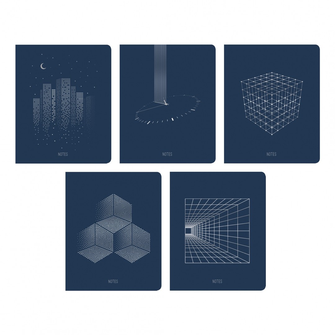 Тетрадь 96л кл TOTAL DENIM Графика ТК487935 Эксмо