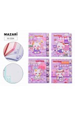 Записная книжка 9х12 4 см 80л Кошечки М-3204 MAZARI