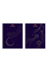 Тетрадь 80л кл спир Золотая магия 80Т5лофВ1гр Хатбер