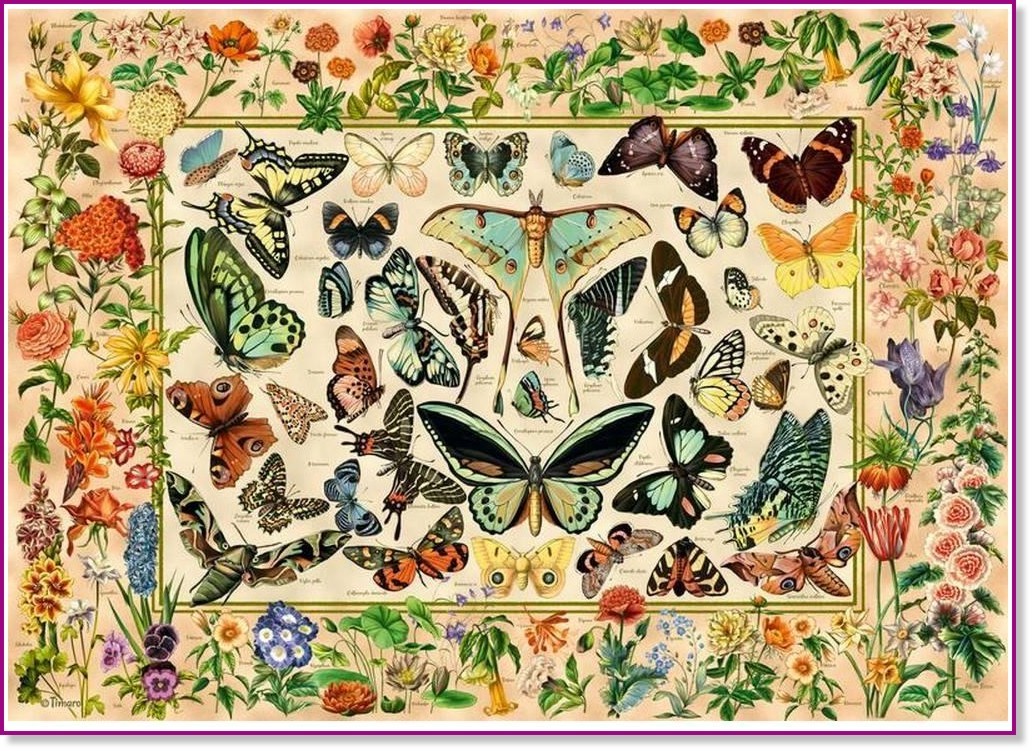 Пазл 2000 эл Ботанический мир 50224 Cherry Pazzl