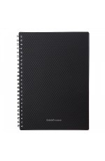 Тетрадь 80л кл пластобл спирTotal Black 58554 Erich Krause