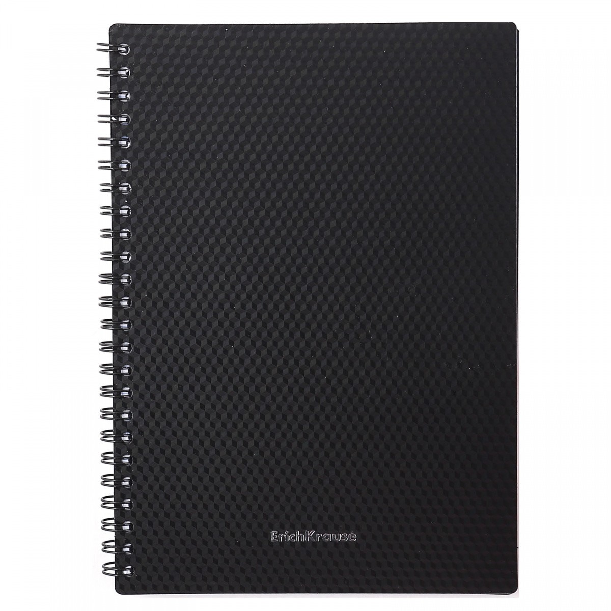 Тетрадь 80л кл пластобл спирTotal Black 58554 Erich Krause