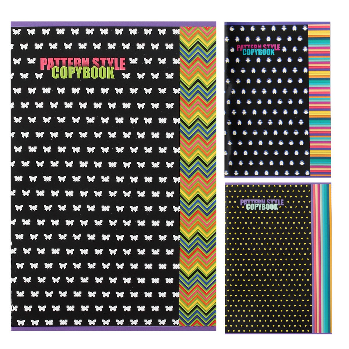 Тетрадь А4 48л кл Patternstyle 16684 Хатбер
