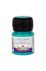 Краска акрил матовая 20 мл Мята Decola 14326735 ЗХК