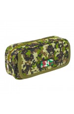 Пенал-косметичка 1 отделение Military 228990 Brauberg