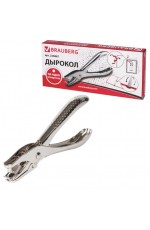 Дырокол мет 1отв на 6л Zange 226867 Brauberg