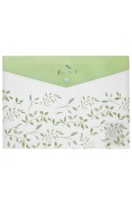 Папка на кнопке А4 Природа Листья (Natural Leaves) 33480 Хатбер