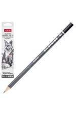 Набор ч/гр карандашей 6шт 2H-3B 071086 Хатбер