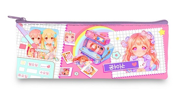Пенал-косметичка Милашки Аниме 64213 Хатбер