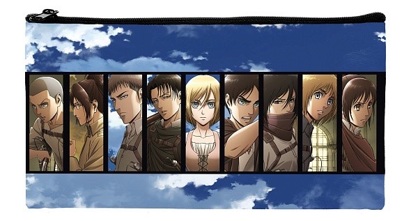 Пенал-косметичка Атака Титанов 18210 Хатбер