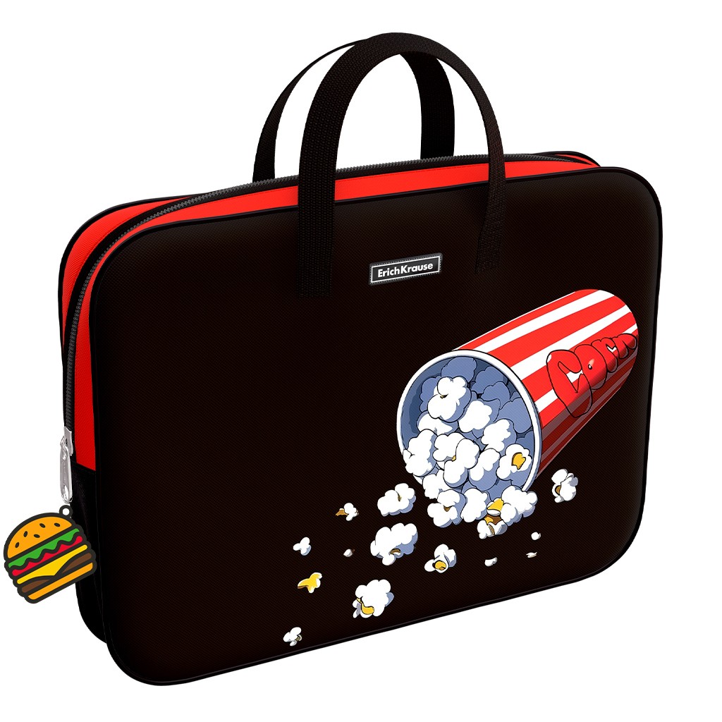 Папка 29*7*36см текстильная на молнии с ручками Чит Мил 64994 Erich Krause