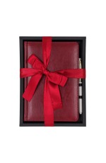 Набор подар Ежедневник А5 исккожа бордо ручка SIDNEY NEBRASKA 3-128/01-2 Bru