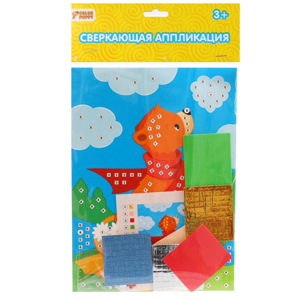 Набор д/творч Аппликация Мишка 636041 Наша игрушка