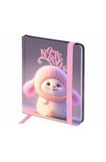 Записная книжка А6 96л кл твобл на рез Пушистик 116338 Юнландия