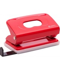Дырокол 10л метал с лин красный Metallic PN0148-RD Lamark