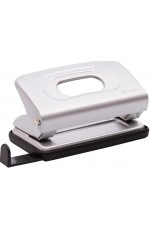 Дырокол 10л метал с лин серый Metallic PN0148-GR Lamark