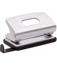Дырокол 10л метал с лин серый Metallic PN0148-GR Lamark