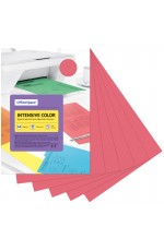Бумага для оргтехники А4 100л 80г красный intensive 38230 Office Space