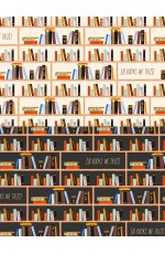 Бумага упаковочная 50*70 Книги 1187813