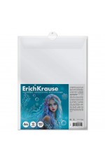 Бумага для акварели А4 10л 180г/м в пластиковой папке 65611 Erich Krause