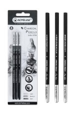 Набор угольных карандашей 3шт блистер 43704 Acmeliae